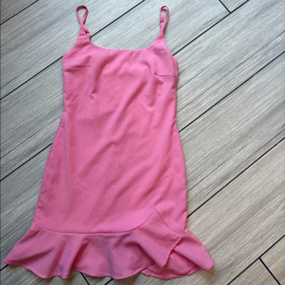 Hello Molly Draw A Timeline Dress Pink - Picture 3 of 4